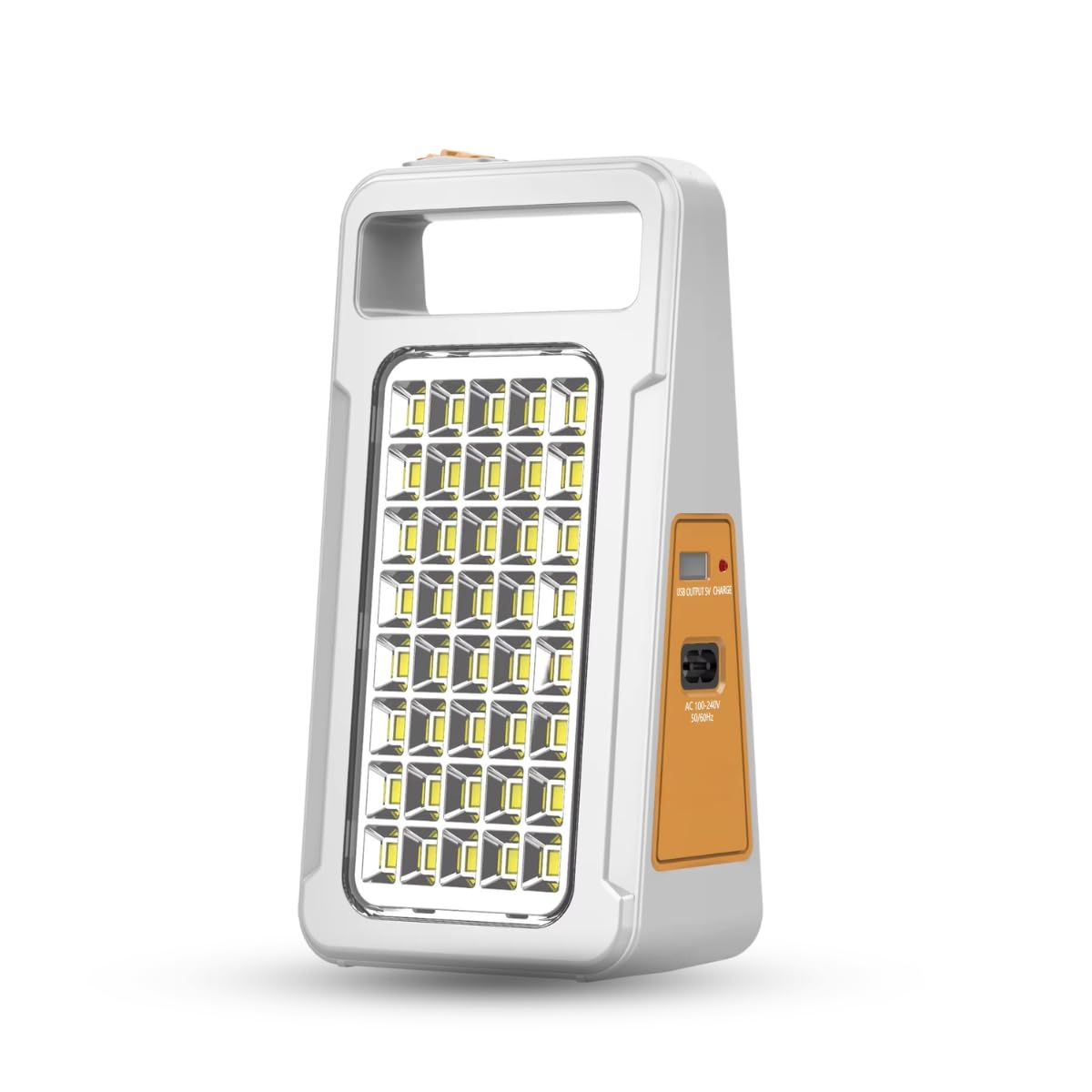 WOZIT Emergency Light Rechargeable | 40 Hi-Bright Led Emergency Light Lantern with Torch | 2 Stage of Brightness, Long Backup Battery | Protable Study & Reading Lights ( White)-image-34
