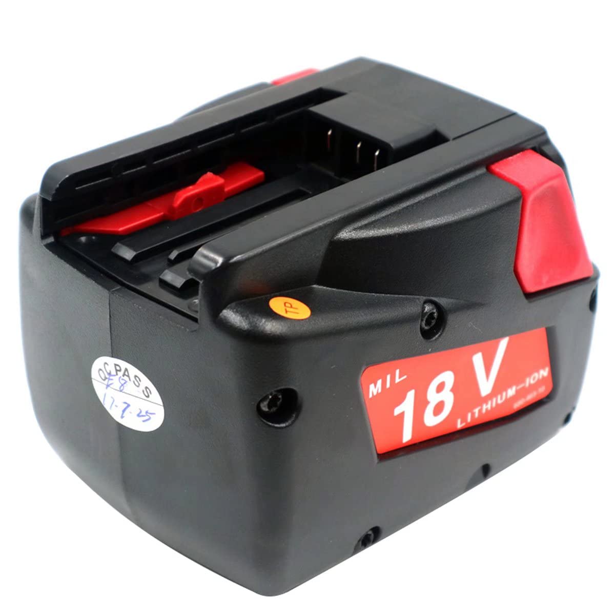 8000mAH 18650 Banco de batería MIL18C Batería de Iones de Litio 18V Reemplazo para Milwauk 18V Batería MV18B V18 F38 48-11-1830