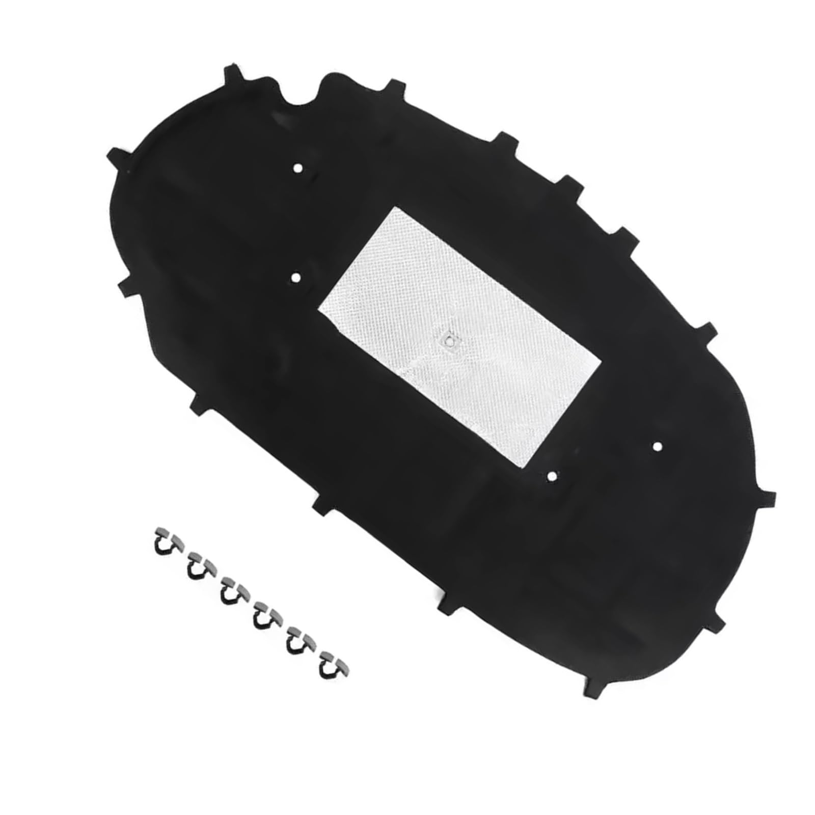 Adcvheg One Color Bonnet Compatible With For Golf 6 For Gti Front Hood Engine Sound Insulation Pad Cotton Soundproof Cover Thermal Heat Insulation Pad Mat
