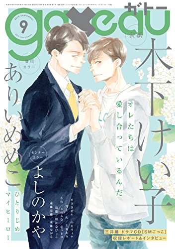Gateau ガトー 18年9月号 雑誌 木下 けい子 ありい めめこ よしの かや 上原 あり 滝端 東藤 ながる 博士 壱 コトコ 灼 中川 リィナ まさき 茉生 かむ 朝比奈 ぴょこ 遠藤 巻緒 りべるむ ボーイズラブマンガ
