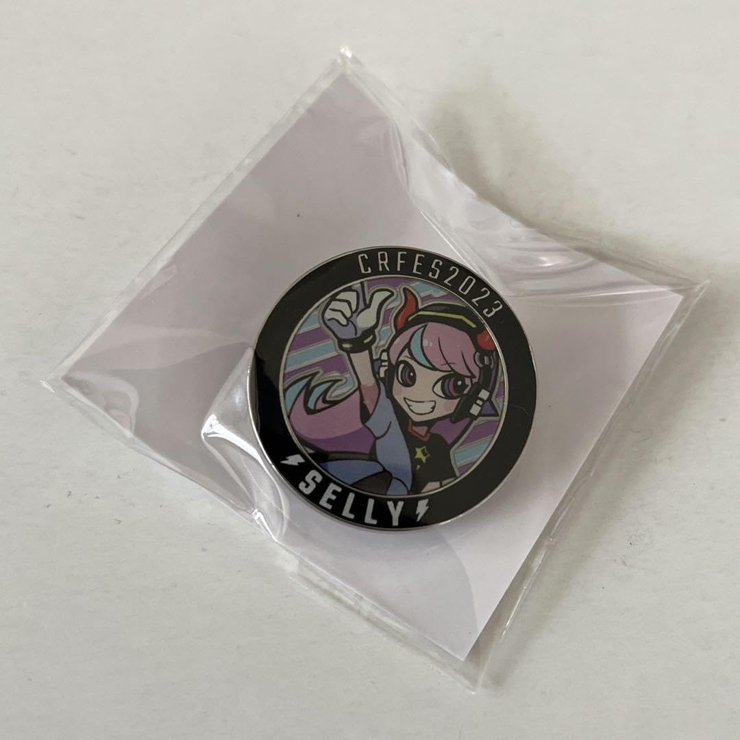 CRフェス　2023　缶バッジ　Selly Crazy Raccoon CRフェス 缶バッチ Selly - メルカリ