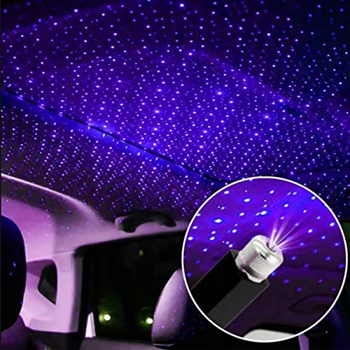Mini Led Projection Lamp Star Night, Led Projection Lamp,Straseapoite Light,Car Projection Light Romantic Usb Lights, Usb Star Night Light, Portable Bendable Starry Sky Projection Lamp(1Pcs/Blue #TOP1