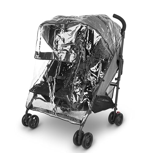 UPPAbaby G-Link and G-Link V2 Rain Shield Waterproof and Windproof Coverage Ventilated Design Quick Attachment Easy Access to Child