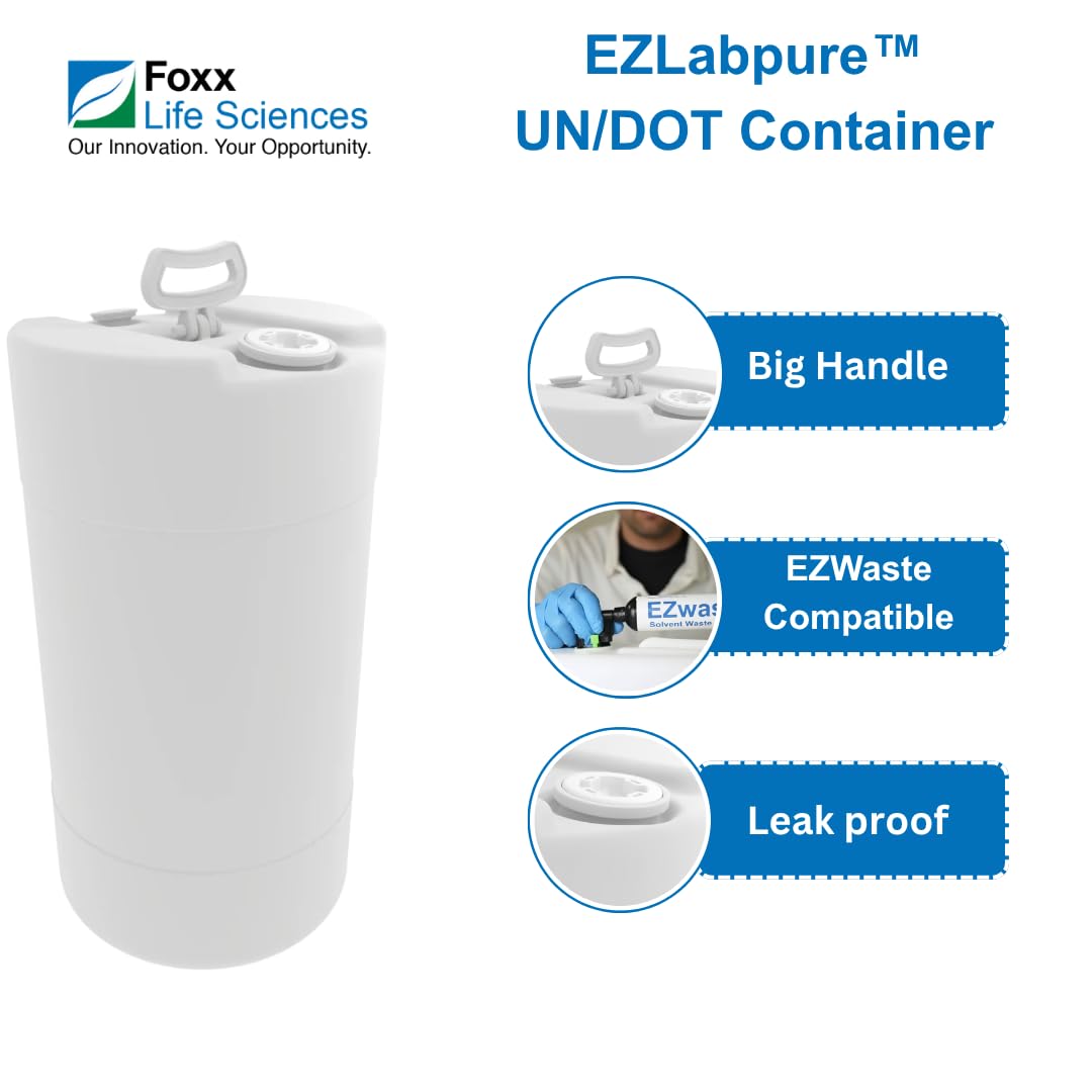 Foxx Life Sciences 392-2011-oem UN/Dot Container, HDPE, 60 L