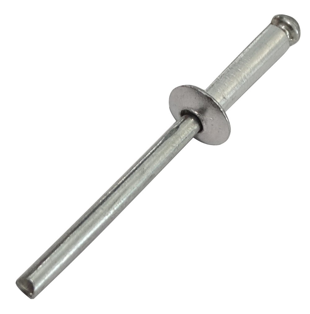 Aerzetix Blindklinknagels 4x16mm - 100 Stuks, Stevig & Betrouwbaar Voor Metaal En Kunststof