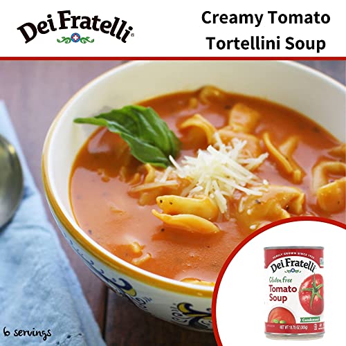 Dei Fratelli Tomato Soup - Gluten Free - All Natural - 5Th Generation Recipe (10.75 Oz. Cans; 12 Pack) #TOP1