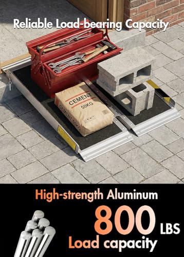 Portable Folding Mobility Ramp Aluminum