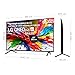 LG Smart TV 85 Zoll QNED EVO MiniLED 4K UHD (2025) – α8 AI Gen2-Prozessor, Dolby Vision & Atmos, VRR 144Hz, webOS 25, AMD FreeSync, Magic Remote, WiFi 6, Bluetooth 5.3