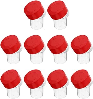 10pcs Plastic Round Stamp Holder for Seal Storage and Organization