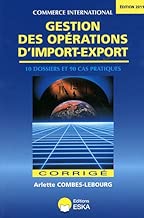 Download Gestion des Opérations d'Import-Export-Corrigé-Edition 2011 PDF