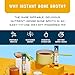 Bare Bones Chicken Bone Broth Instant Powdered Mix | Rich Savory Packets on-the-Go No Artificial Flavors | Keto & Paleo Friendly | 10g Protein | 16 Pack