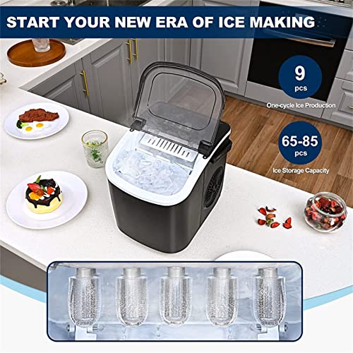 Máquina de hielo portátil para encimera, 25.5 lb/24h miniatura 3