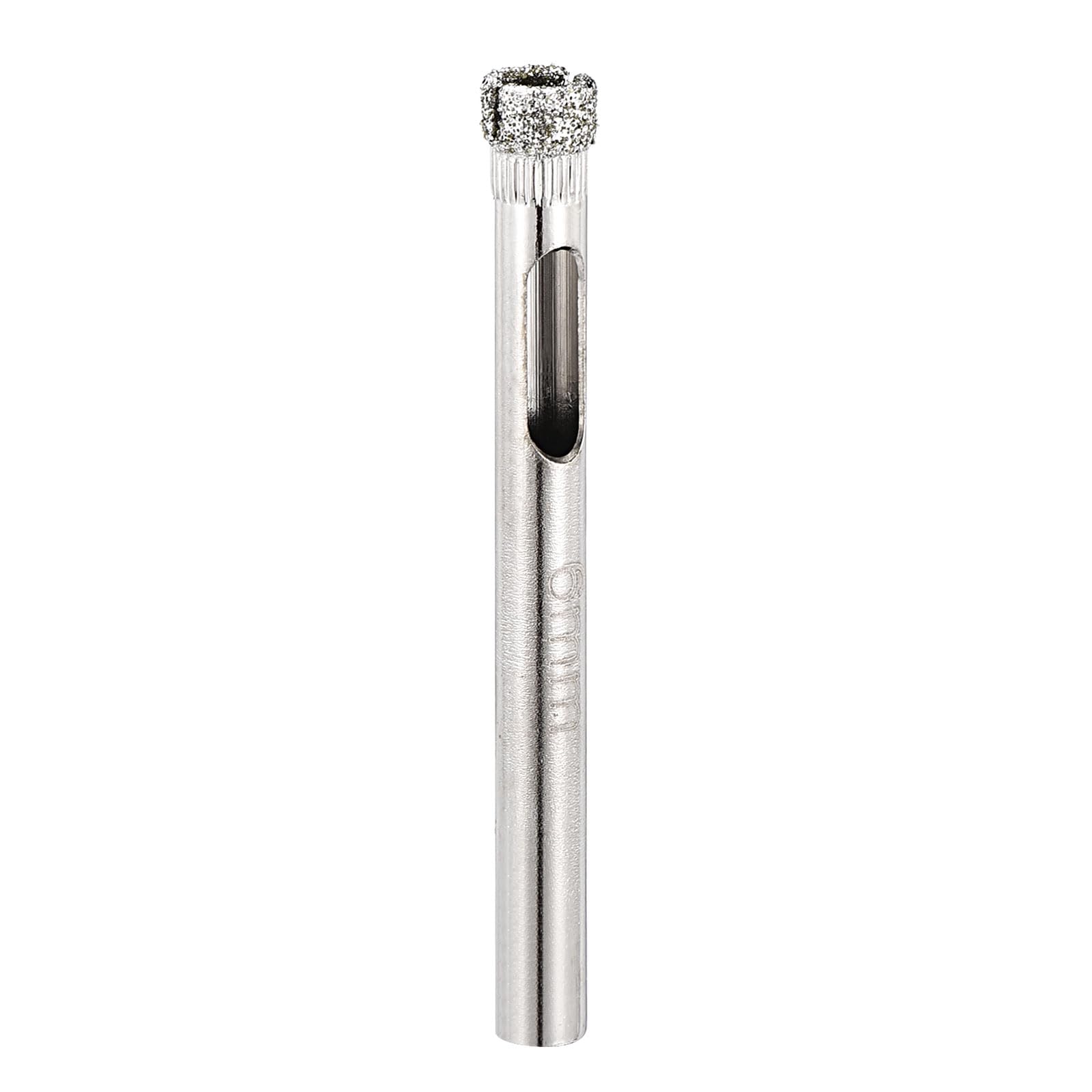 PATIKIL 1/4" (6mm) Diamond Hole Saw, Glass Diamond Hole Cutters Hollow Core Drill Bits for Fiberglass, Tile, Porcelain, Ceramic