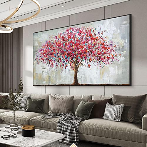 Peinture sur toile art abstrait et coloré pour une décoration murale chic