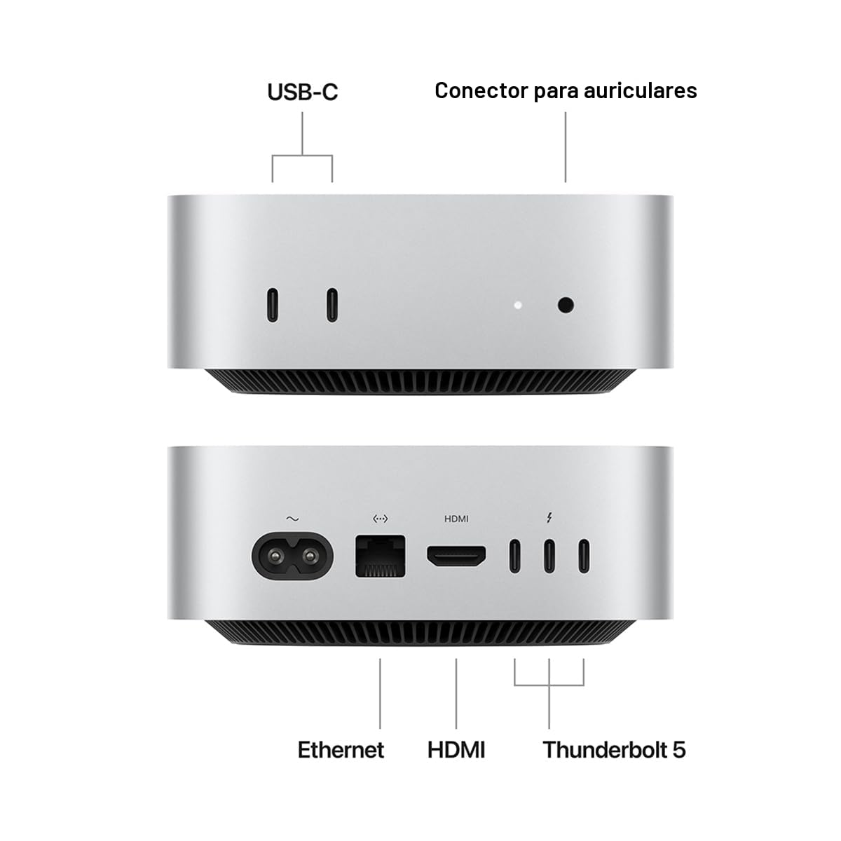Amazon.com: Apple Mac Mini 2024 con chip Apple M4 con 12 CPU y 16