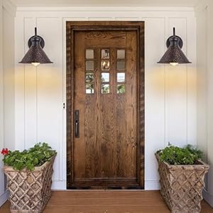 Gooseneck Outdoor Wall Sconce 1-Light E26 Socket Farmhouse Wall Mount Porch & Patio Lights,9.3Inch Width Casting Aluminum Shade,Oil Rubbed Bronze,Easily Installed in Outdoor and Indoor. Gooseneck Outdoor Wall Sconce 1 Light E26 Socket Farmhouse Wall Mount Porch Patio Lights93Inch Width Casting Aluminum ShadeOil Rubbed BronzeEasily Installed in Outdoor and Indoor