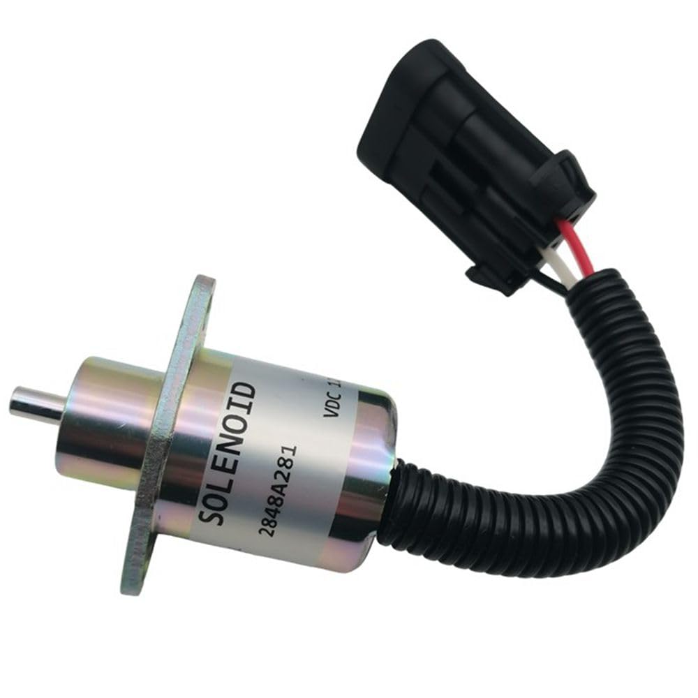 Électrovanne d'arrêt de carburant 12V Perkins : fin des pannes de démarrage