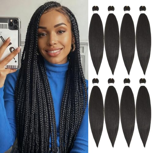 Firstcyh Pre Stretched Braiding Hair 26 Inch