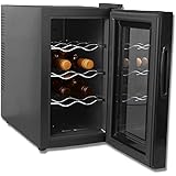 ワインセラー 8本収納 25L 8~18℃ ペルチェ式 庫内小型