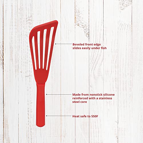 Maine Man 43744 Non-Stick Angled Fish Turner Slotted Spatula thumb #2