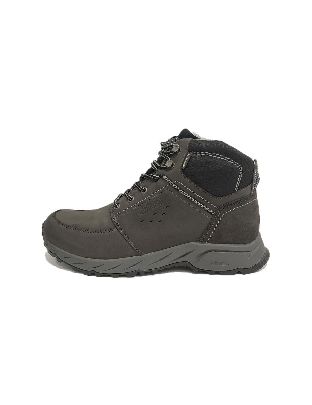 ChirucaMontreal 03 gore-tex men's dress boots, grey, urban and city fashion