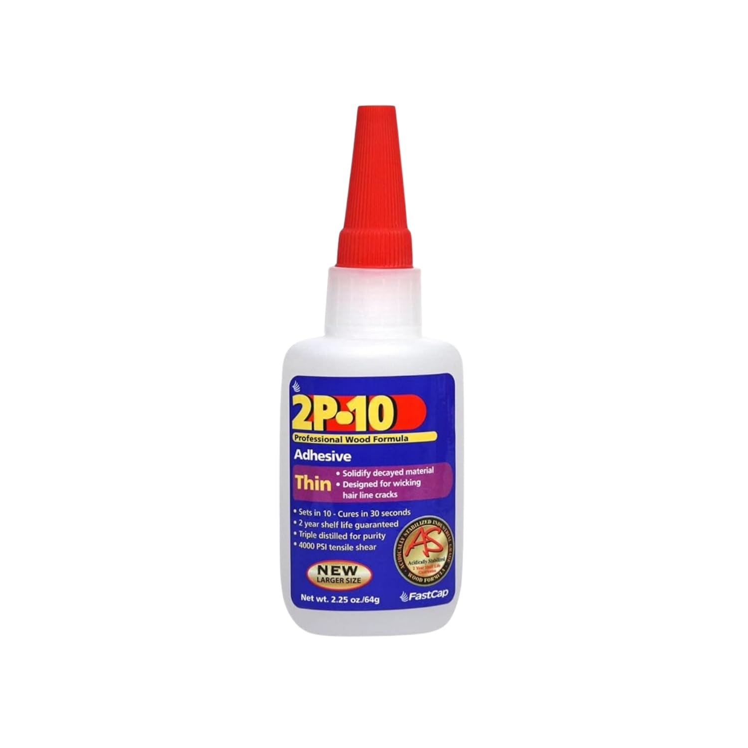 FastCap 2P-10 Professional Thin Wood Adhesive