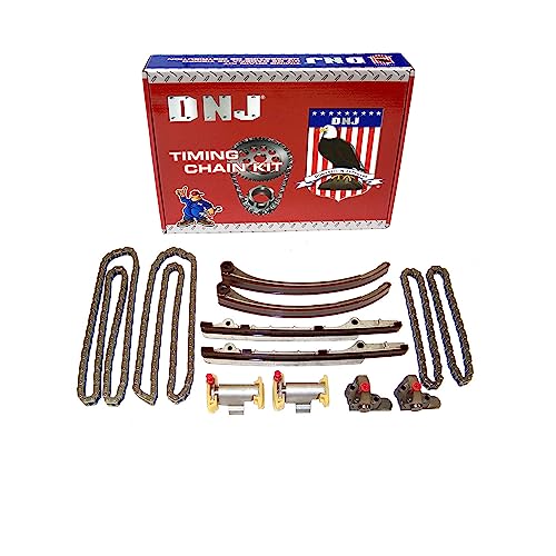 DNJ TK4162 Timing Chain Kit for 1997-2001 Jaguar, Lincoln LS, S-Type, Vanden Plas 3.9L-4.0L V8 32V DOHC 3996cc