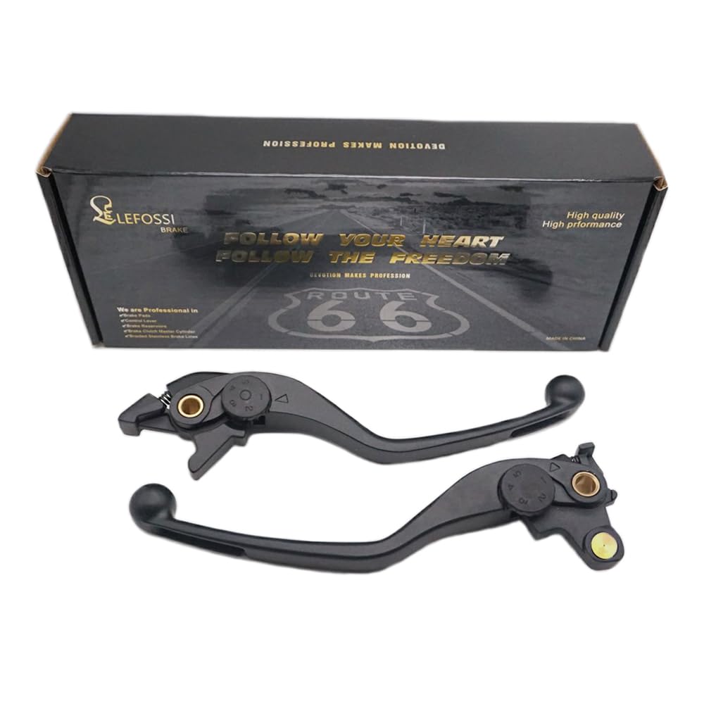 LE LEFOSSI Premium Aluminum Motorcycle Brake & Clutch Lever Compatiable with BMW R Nine T Urban GS K33 2017 2018 R Nine T Scrambler K21/ Pure K22/