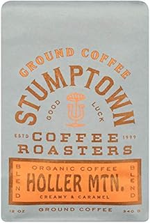 Stumptown Coffee Roasters, Organic Medium Roast Ground Coffee - Holler Mountain 12 Ounce Bag, Flavor Notes of Citrus Zest, Caramel and Hazelnut