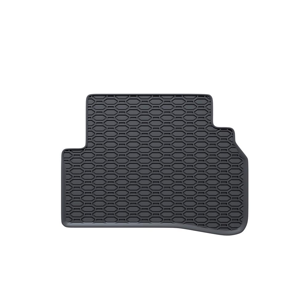 Mossa Alfombrillas de Goma adecuadas para Mercedes-Benz Classe C W205 Familiar, Berlina (2013-2021) Negro - alfombras para Coche