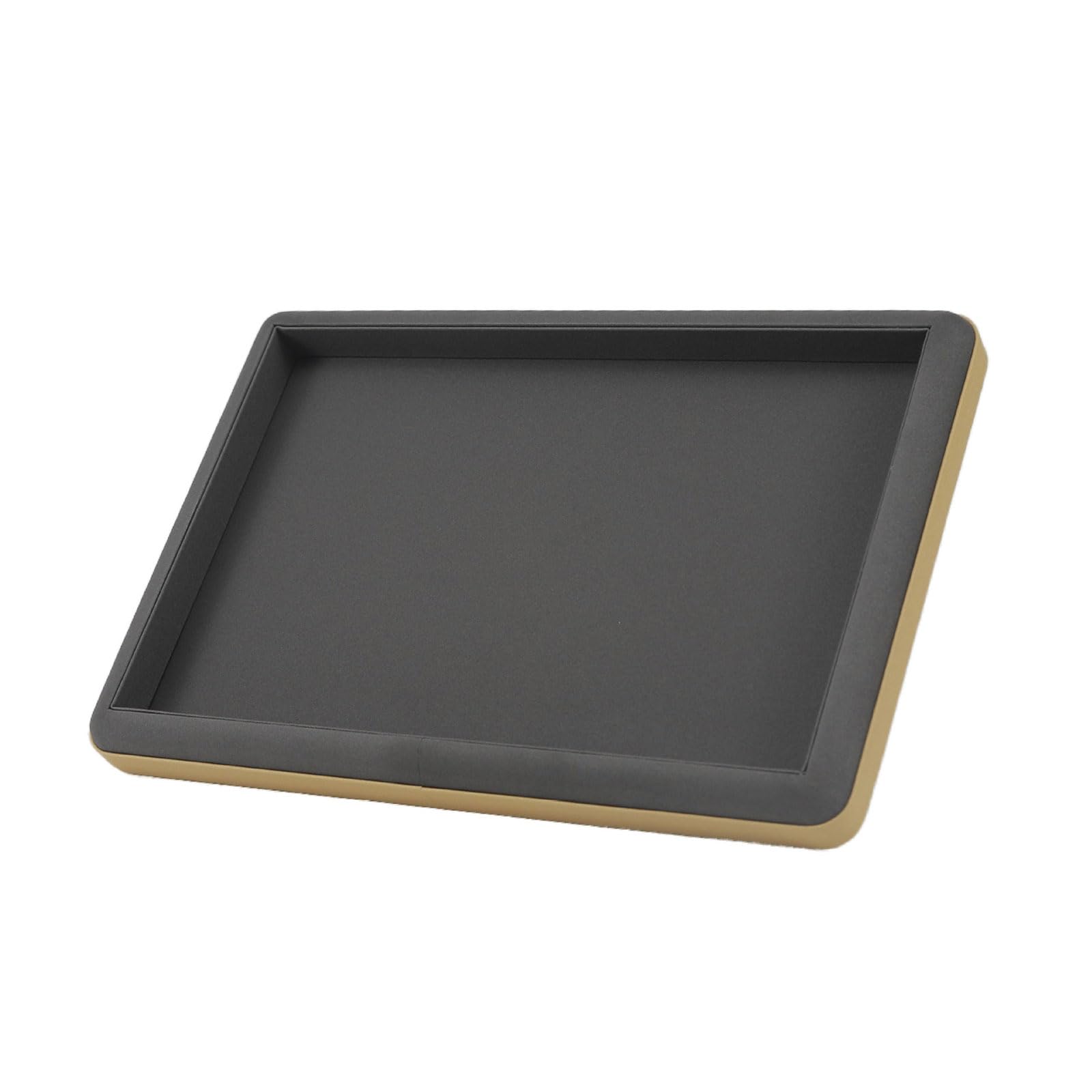 HDOYTXXM Sturdy PU Leather Jewelry Organizers Tray Accessory for Women Girls Rings Earrings Necklaces Bracelets Brooch Display