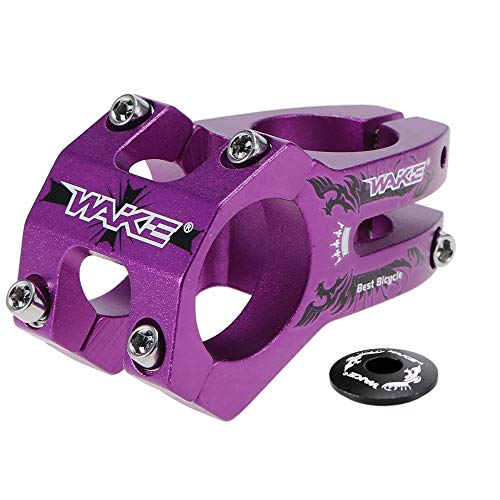 Bike Stem, Romacci Haste para bicicleta de liga de alumínio Braçadeira para bicicleta Haste 31,8 MM