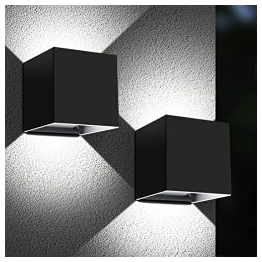 2 * 12W Lámpara de pared blanco cálido moderno apliques pared interior 3000K aplique pared exterior para la sala de estar Dormitorio Baño Cocina Comedor