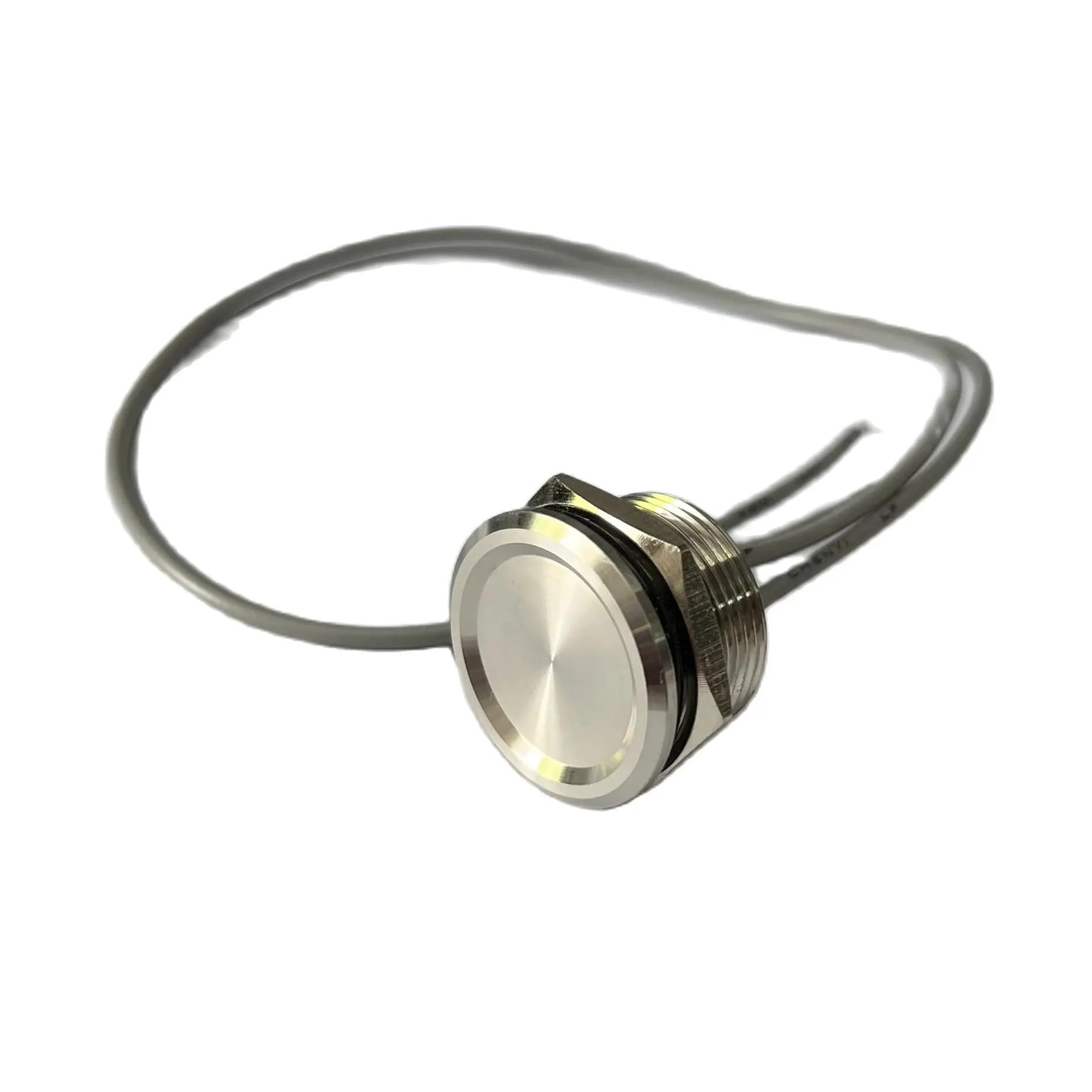 Interruptor piezoeléctrico impermeable IP68 con pulsador NA de 19mm resistente al agua