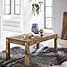 Produktbild FineBuy Couchtisch KALKUTTA 110 x 47 x 60 cm | Massivholz Wohnzimmertisch Rechteckig | Sofatisch Shabby-Chic Massiv | Beistelltisch aus Bootsholz