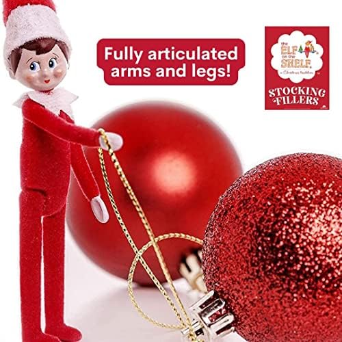 Worlds Smallest Elf on the Shelf (Boy, dark tone brown eyes) | Elf on the Shelf Accessories | Baby Elf | Elf on the Shelf Props |Elf Toys | Elf Merchandise | Welcome Back Arrival Elf Ideas | Elves