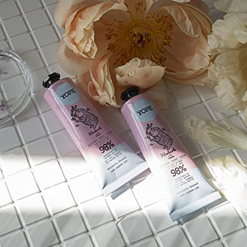 YOPE Natural Hand Cream, Rhubarb and Rose, 50 ml (Pack of 1) - Image 3
