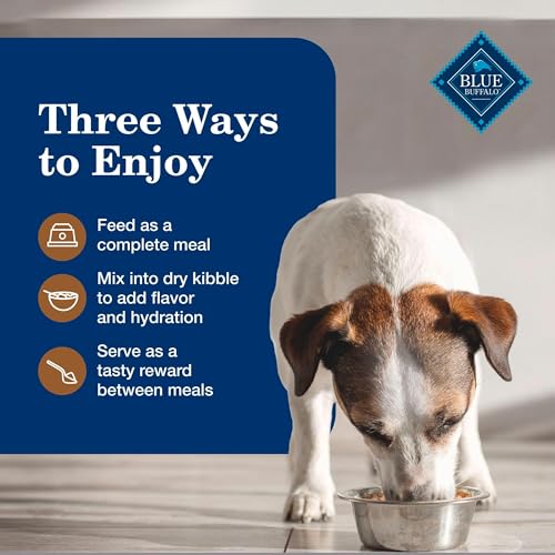 Image of Blue Buffalo Homestyle Recipe Turkey Senior Wet Dog Food, 12.5 oz, 12 ct