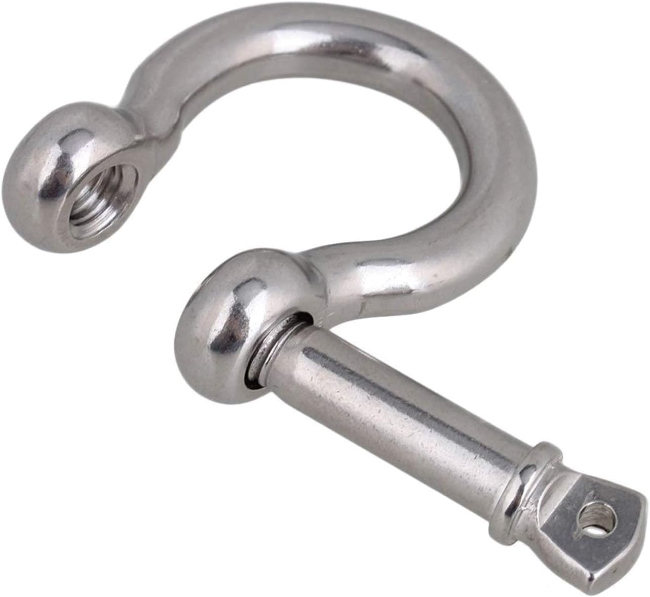 SHENGHUISS Ancora D Grillo in Acciaio Inox 316 Marine Hardware Barca Ancoraggio Bow Dee Anello Forgiato Grillo