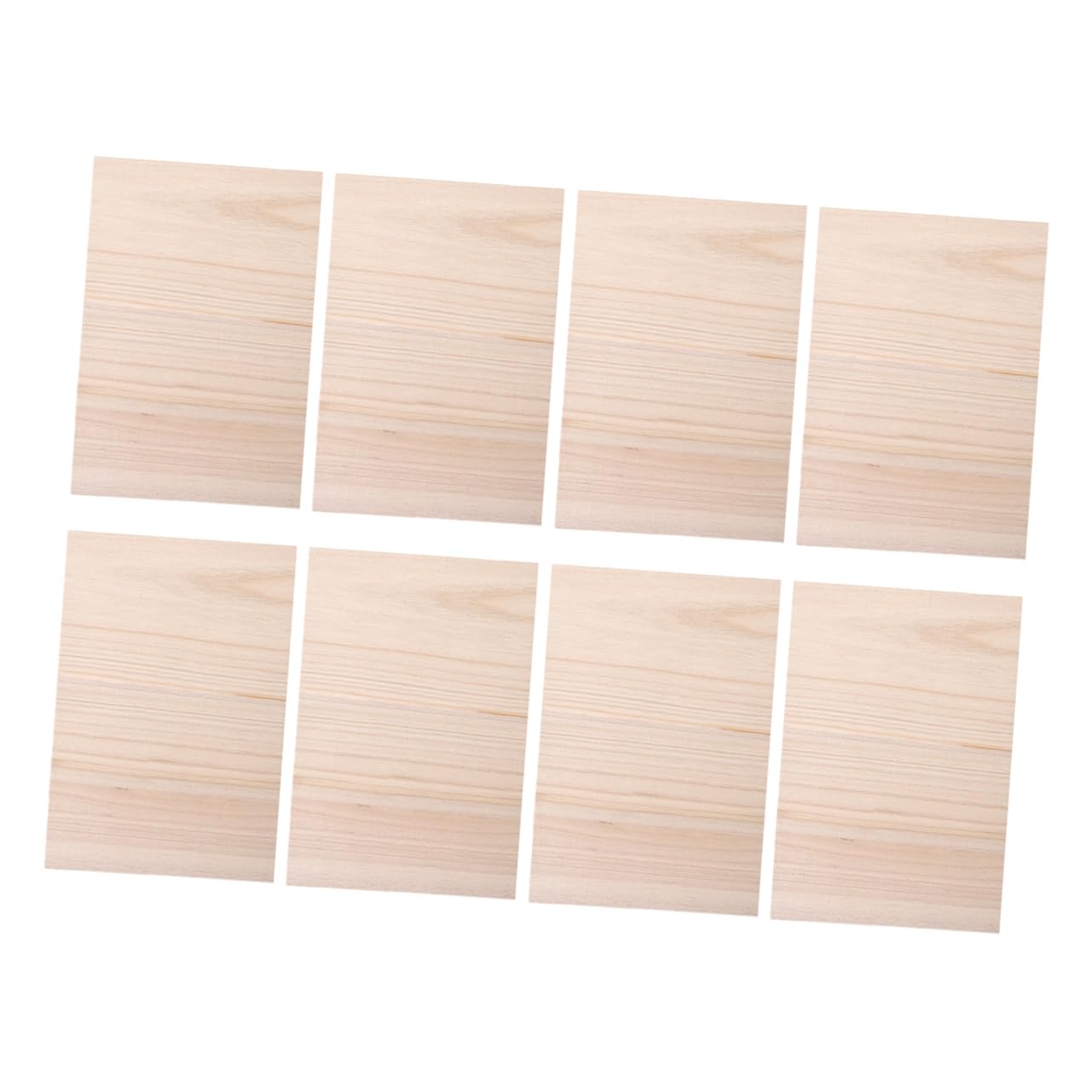 BCOATH Daily Taekwondo Board Set 8pcs Wooden Karate Punching Boards Martial Arts Training