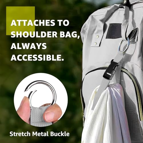 Image of Add a Bag Luggage Strap Jacket Gripper,Luggage Straps for suitcases Belt,Travel Accessories for Connecting Luggage or Backpack,Luggage Attachment Strap (Grey)