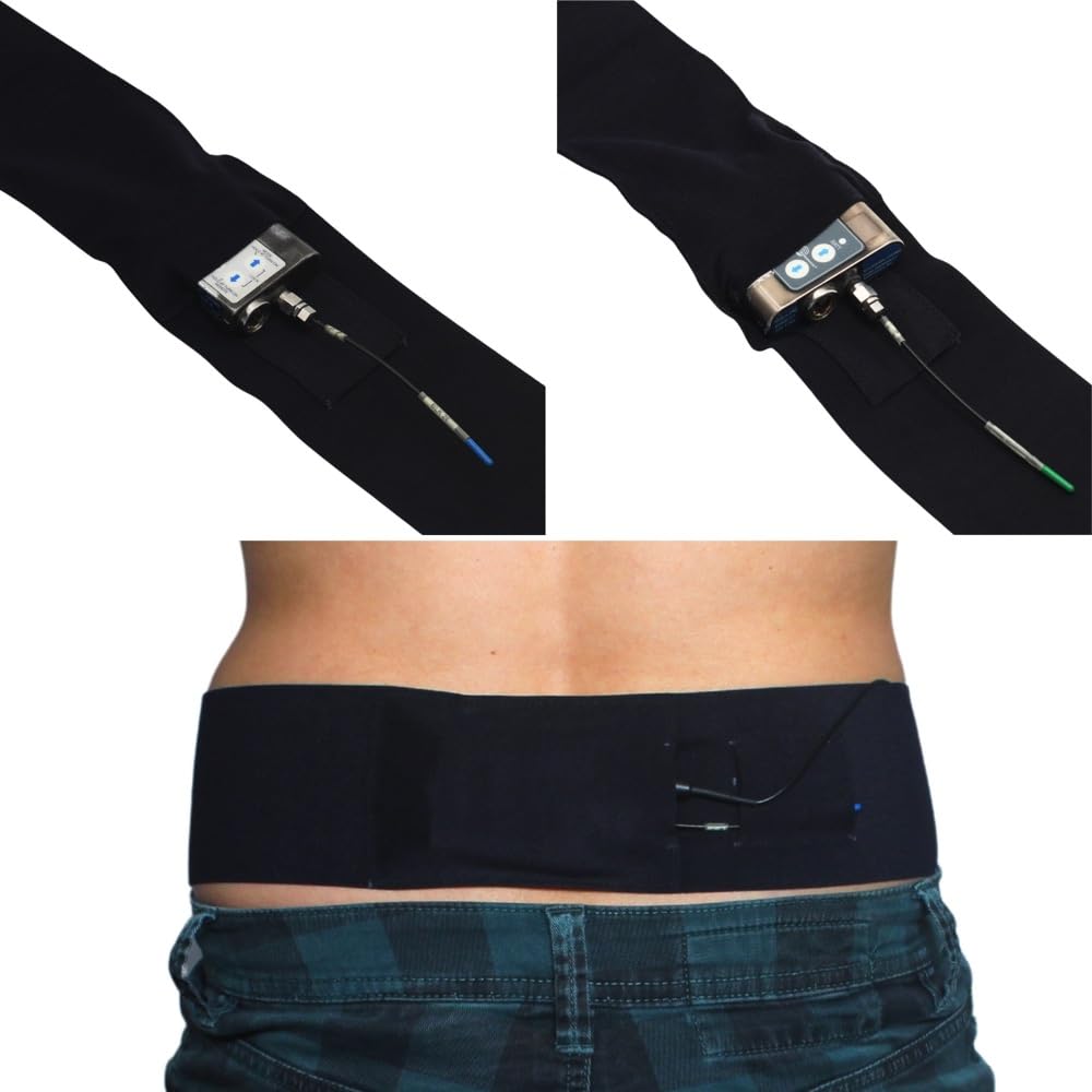 URSA Waist Strap With Sideways Pouch (Black, Small (24" - 32") - Image 4