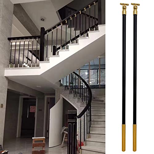 Balustres en aluminium d'escalier pour une colonne de balustrade élégante de 150cm