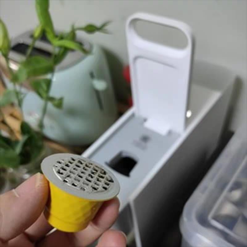 Máquina de sellado de cápsulas de café reutilizable para máquinas de café Nespresso, película de sellado térmico, máquina de cápsulas de café recargable