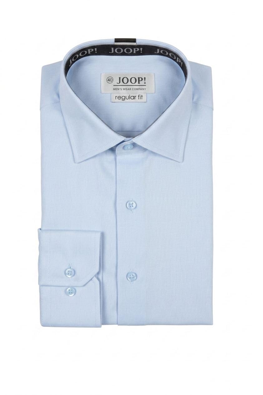 TruClothing Camicia formale da uomo a maniche lunghe con bottoni