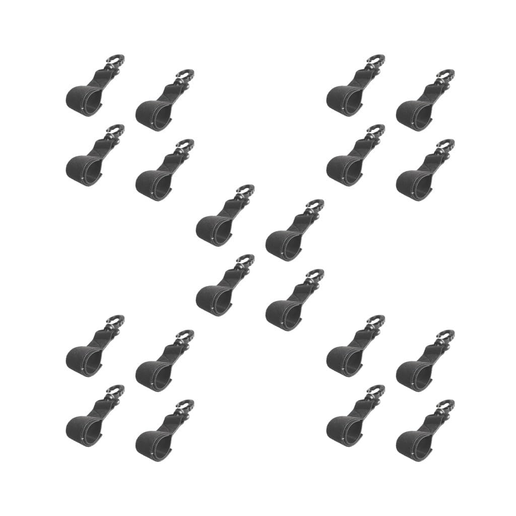 5 Set 4 Stück Nylon Kajak Paddel Clips Paddelhalter ohne Bohren