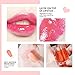 Sokgo Hydrating Lip Glow Oil, Plumping Lip Gloss, Moisturizing Lip Oil Gloss, Transparent Moisturizing Lip Balm, Natural Lip Plumper, Lip Plumper Gloss Make Lips Fuller and Moisturizing (Rosewood)