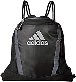 adidas Unisex Rumble Ii Sackpack, Black/Onix/Reflective Silver, One Size