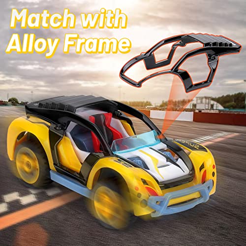 Take Apart Toy For Kids Boys Girls 4 5 6 7 Years Old Pull Back Racing Car To Put Together Alloy Car For Boy Age 3-5 Assembly Diy Building Toy Metal Car Pull Back Gift For Boys Girls Ages 3-6 (Yellow) #TOP3