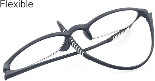 Miniatura 10 de Lentes de lectura ligeros, lectores flexibles (plástico memoria), lectura irrompible para hombres y mujeres